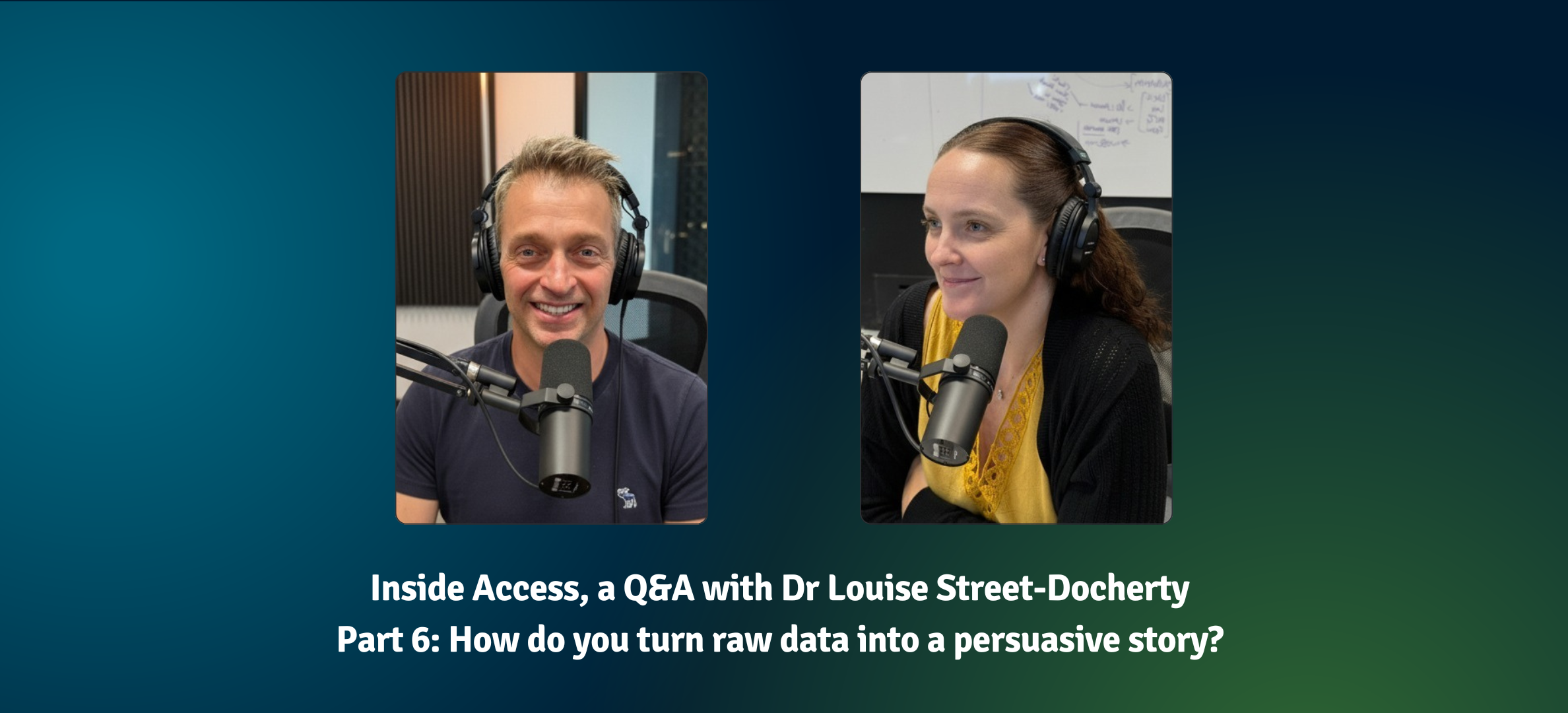 How do you turn raw data into a persuasive story?